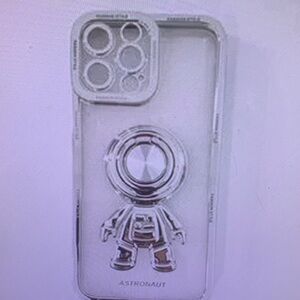 Astronaut Silver Phone Case